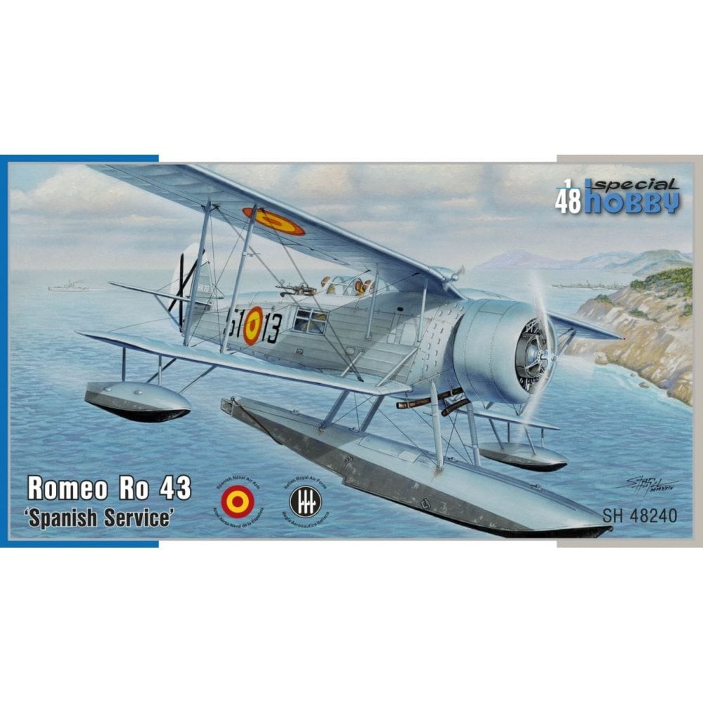Special Hobby 1:48 Romeo Ro 43 ‘Spanish Service’ Aircraft Model Kit