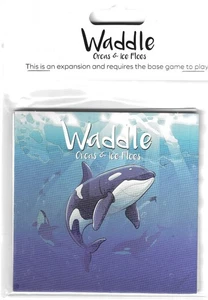 Orcas & Ice Floes EXPANSION for Waddle Tile Board Game Allplay DL24142EN Family