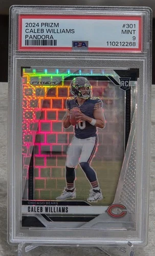 2024 Panini Prizm - Caleb Williams #301 Rookie (RC) Pandora /400 PSA 9