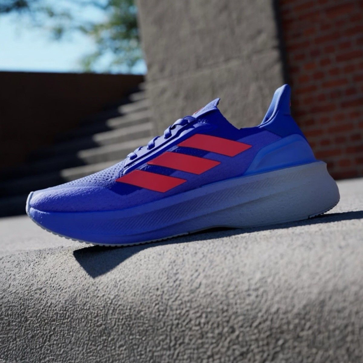 adidas Ultraboost Ultra Boost 5X Running Mens Lucid Blue Sneakers