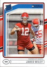 2024 Donruss Jared Wiley #387 Kansas City Chiefs 27B