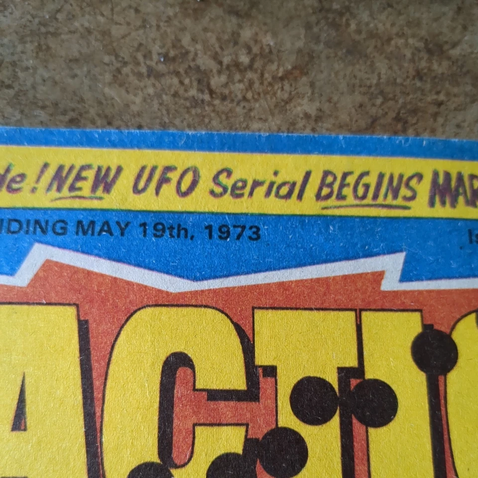 MAY 1973 TV ACTION COMIC MAGAZINE w/BUTTERCUP MAN VERY RARE Foto 2 de 4