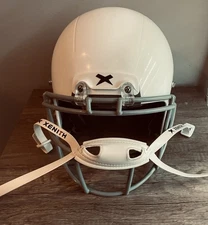 Xenith X2E+ Youth Full Face Football Helmet Large White Nice Condition Free Ship