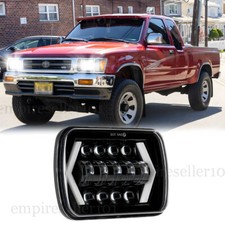 5x7'' 7x6 LED Headlight Hi-Lo Beam DRL For Toyota Pickup 1982-1995 Tacoma