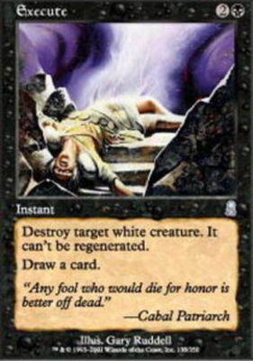 Execute Light Play, English Magic the Gathering MTG Odyssey