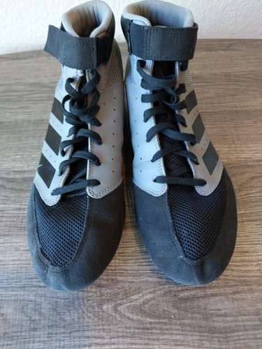 Adidas Mat Hog Wrestling Shoes, Gray 