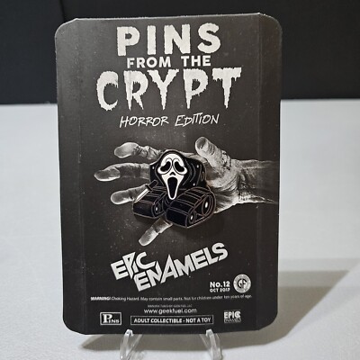 Pins From The Crypt Horror Edition No. 12 Geek Fuel Rover NOB Epic Enamels