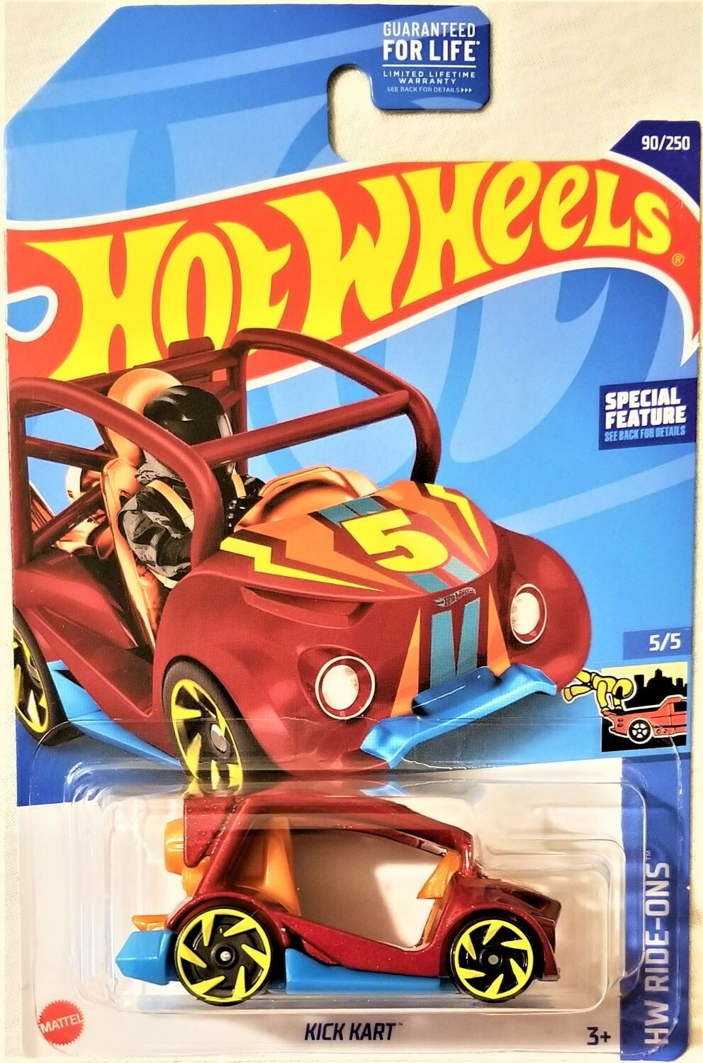Hot Wheels - 2022 HW Ride-Ons 5/5 Kick Kart 90/250 (BBHCW58)
