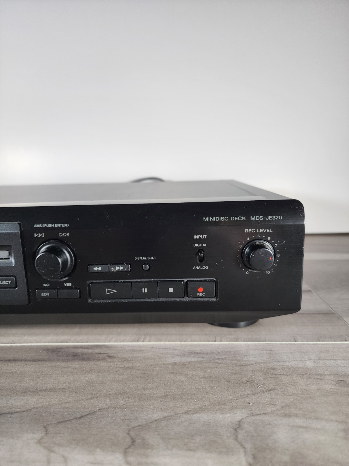 Sony MDSJE320 Mini Disc Deck Recorder MiniDisc Player NEEDS REPAIR eBay