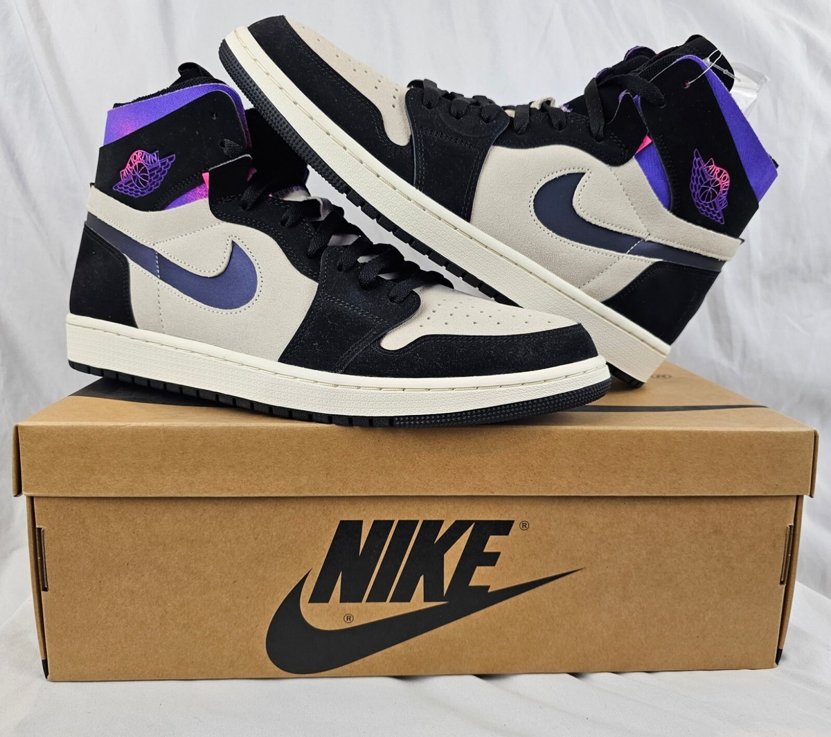 ★【NIKE】★Jordan 1 x Paris Saint-Germain Zoom Air★23-30cm Nike Jordan 1 High Zoom Comfort Paris Saint-Germain PSG