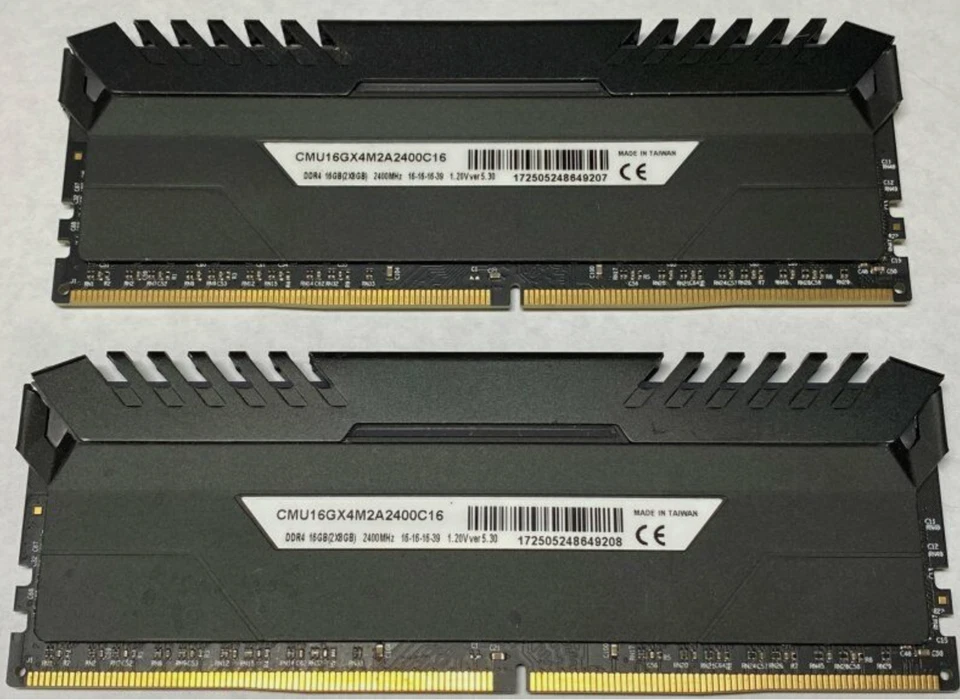 2 - CORSAIR 16GB DDR4 2400MHz VENGEANCE LED 2x8GB CMU16GX4M2A2400C16 SHIPS FREE - Image 4 of 4