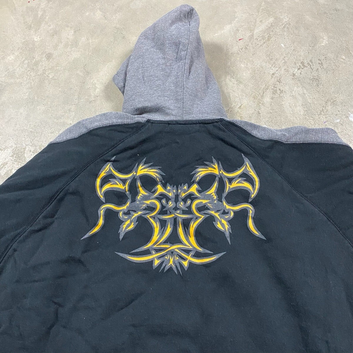 80′s〜90′s vintage y2k スポーツ カジュアル ユニセックス Vintage Y2K No Boundaries Hoodie Sweatshirt XL Men's Skater Cyber