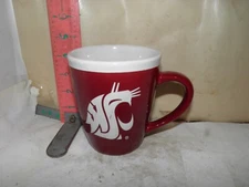 WASHINGTON STATE UNIVERSITY COUGARS MUG - MADE FOR RFSJ, INC. IN CHINA - WAZZOO