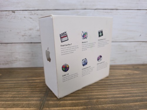 Apple Final Cut Studio Final Cut Pro 7 HD Retail MB642Z/A Complete - Picture 2 of 7