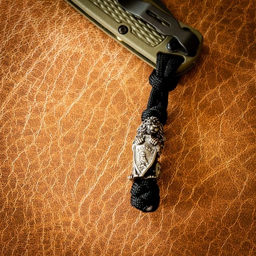 Practicalix Paracord EDC Lanyard Holder Warrior Metal Beads Handmade Sydney - Picture 199 of 254