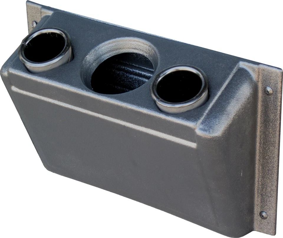 DINA MERI Beauty Salon Blow Dryer and Curling Iron Appliance Holder - Black ABS Plastic