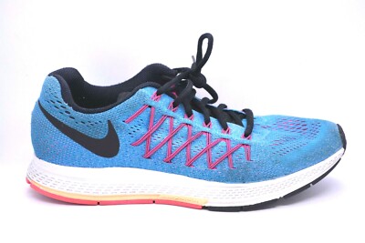 Nike Womens Zoom Pegasus 32 749344-408 US 8.5 EUR 40 Blue Pink Black White
