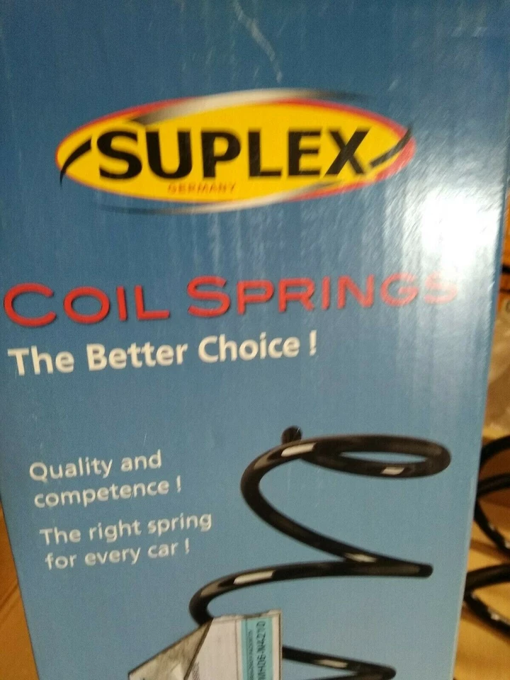 2004-08 vauxhall signum 2.0 turbo front coil spring suplex 3s23333 German made - Image 4 of 4