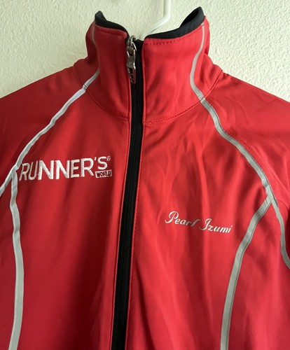 Pearl Izumi Run Fly Softshell Jacket Women’s PRO Series Red Thermal Size Small - Picture 3 of 21