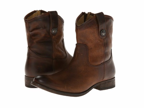 frye melissa button short boot