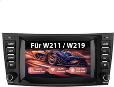 Android 13 Autoradio 8" f&uuml;r Mercedes E-Klasse W211 CLS W219 CarPlay
