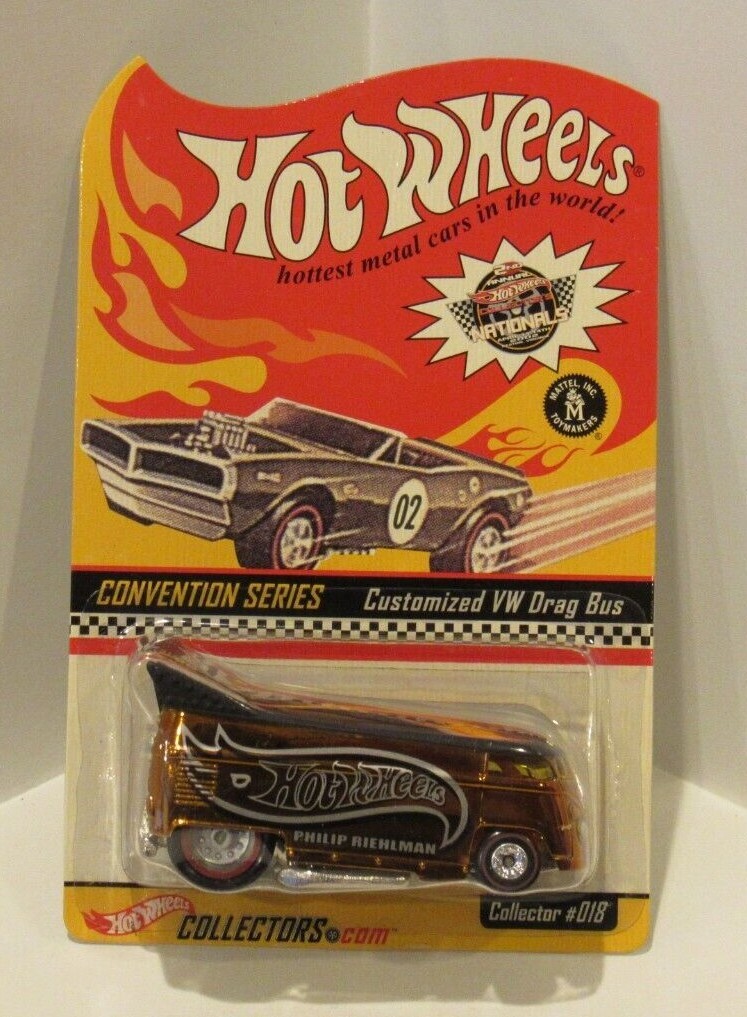 ミニカー Hot Wheels Convention Drag Bus VW Hot Wheels 2nd Nationals/Convention Volkswagen Drag Bus VW