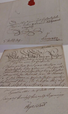 Pommern / Vorphila-Brief Regierung Stettin 1778 nach Pasewalk; Gesindeordnung - Bild 1 von 4