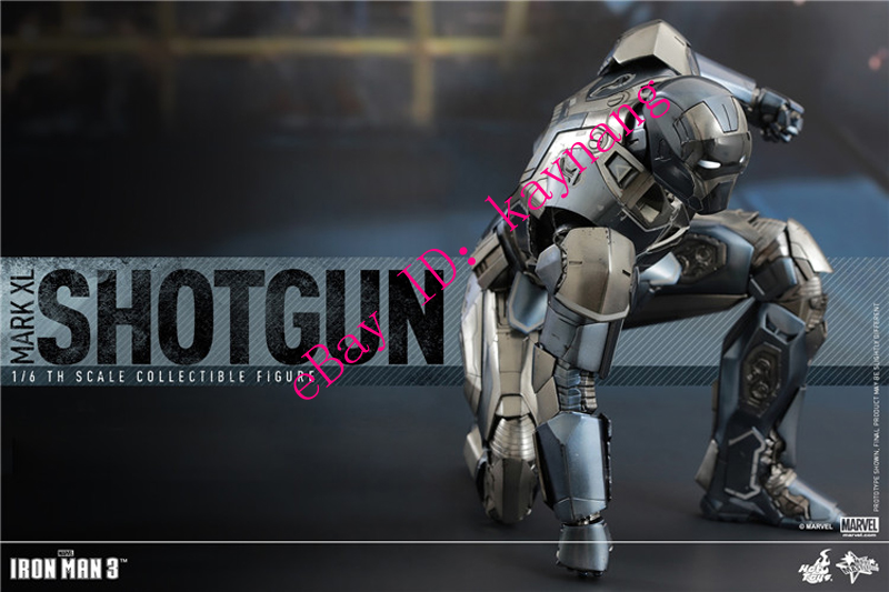 Hot Toys MMS309 Iron Man 3 1/6 Shotgun (Mark XL) Action