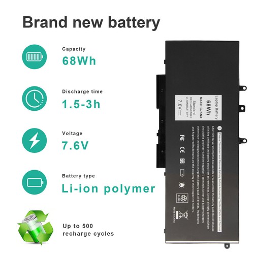 LOT GJKNX Battery For Dell Latitude 5480 5580 5490 5580 5590 5591 GD1JP DY9NT - Picture 6 of 17