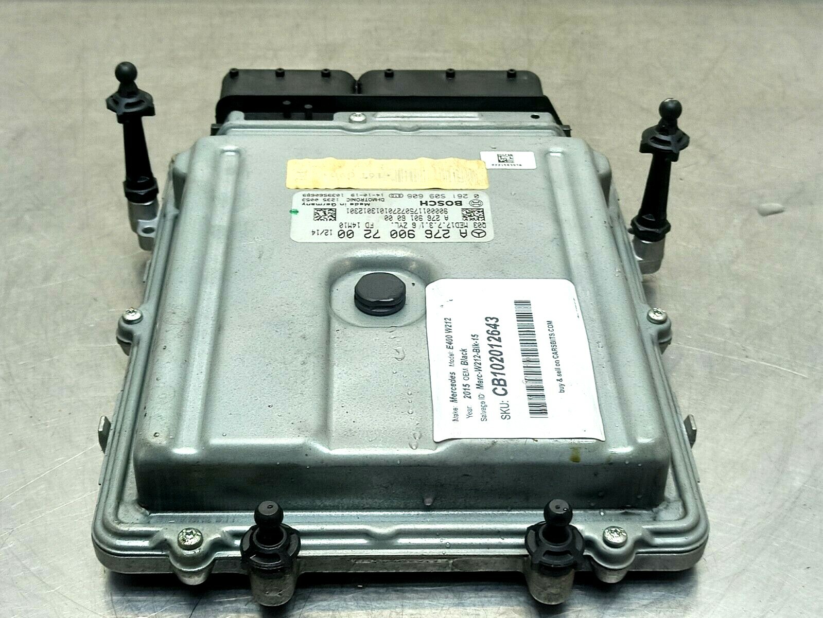 Mercedes Benz C207 E400 13–16 3.5 Petrol Auto Engine ECU