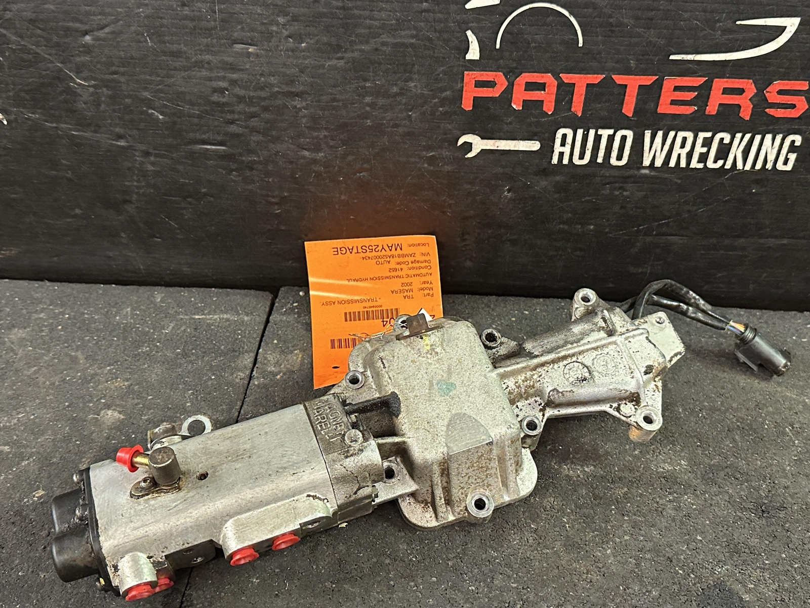 02-06 MASERATI SPYDER AUTOMATIC TRANSMISSION HYDRAULIC CLUTCH ACTUATOR 46K MILES