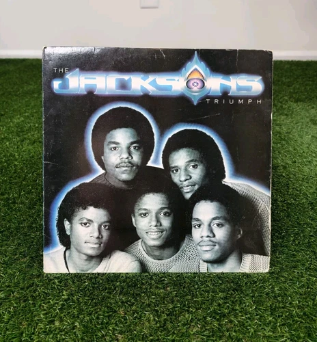 The Jackson 5 Michael Jackson Triumph LP Rare 1980 Epic Vinyl Greek 1st Press