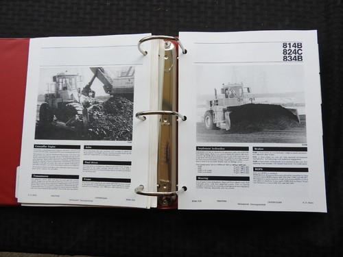 HUGE Dataquest Wheel & Crawler Tractor Spec Manual Case CAT Komatsu Fiat Allis - Picture 15 of 20