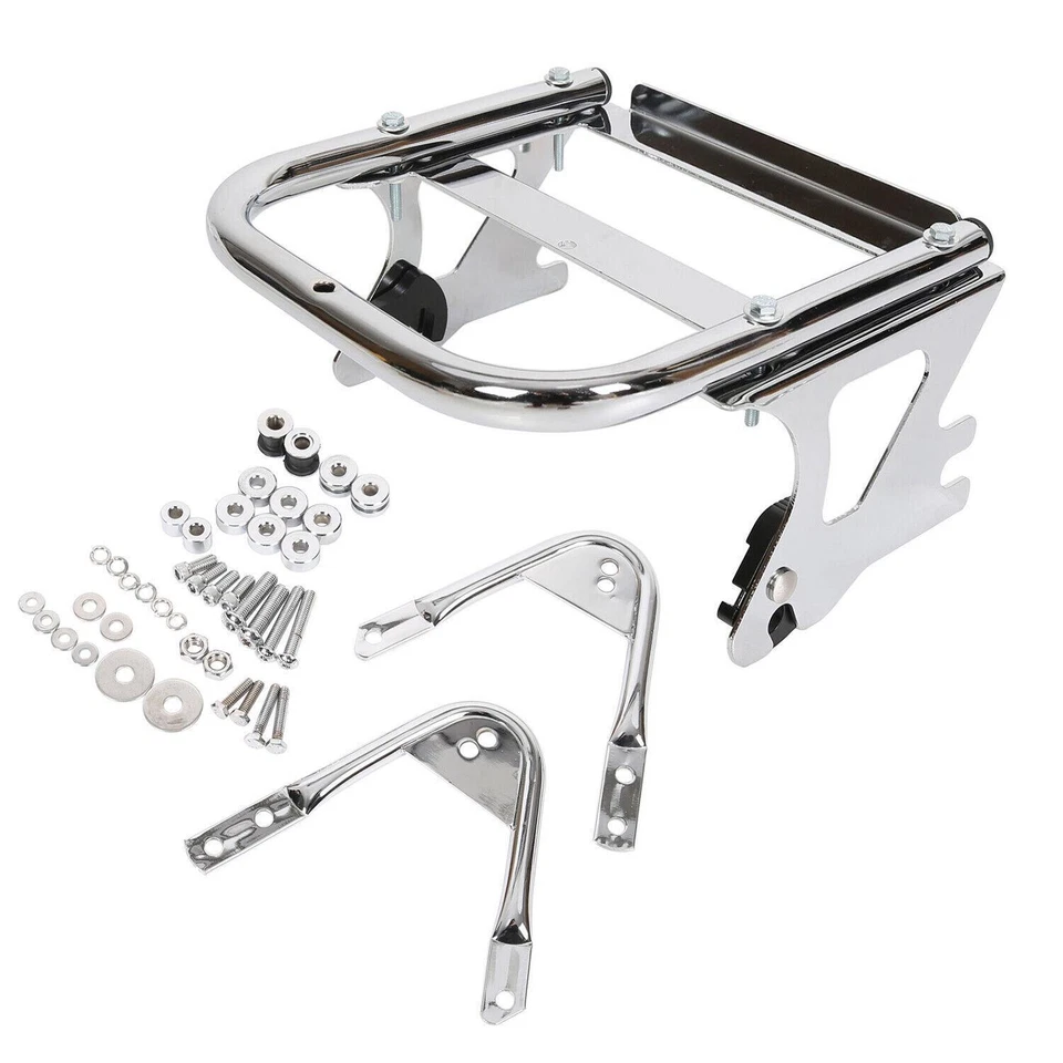 Kits de accesorios de acoplamiento de montaje en maletero de equipaje de desmontaje rápido para Harley Touring 97-08 Foto 3 de 4