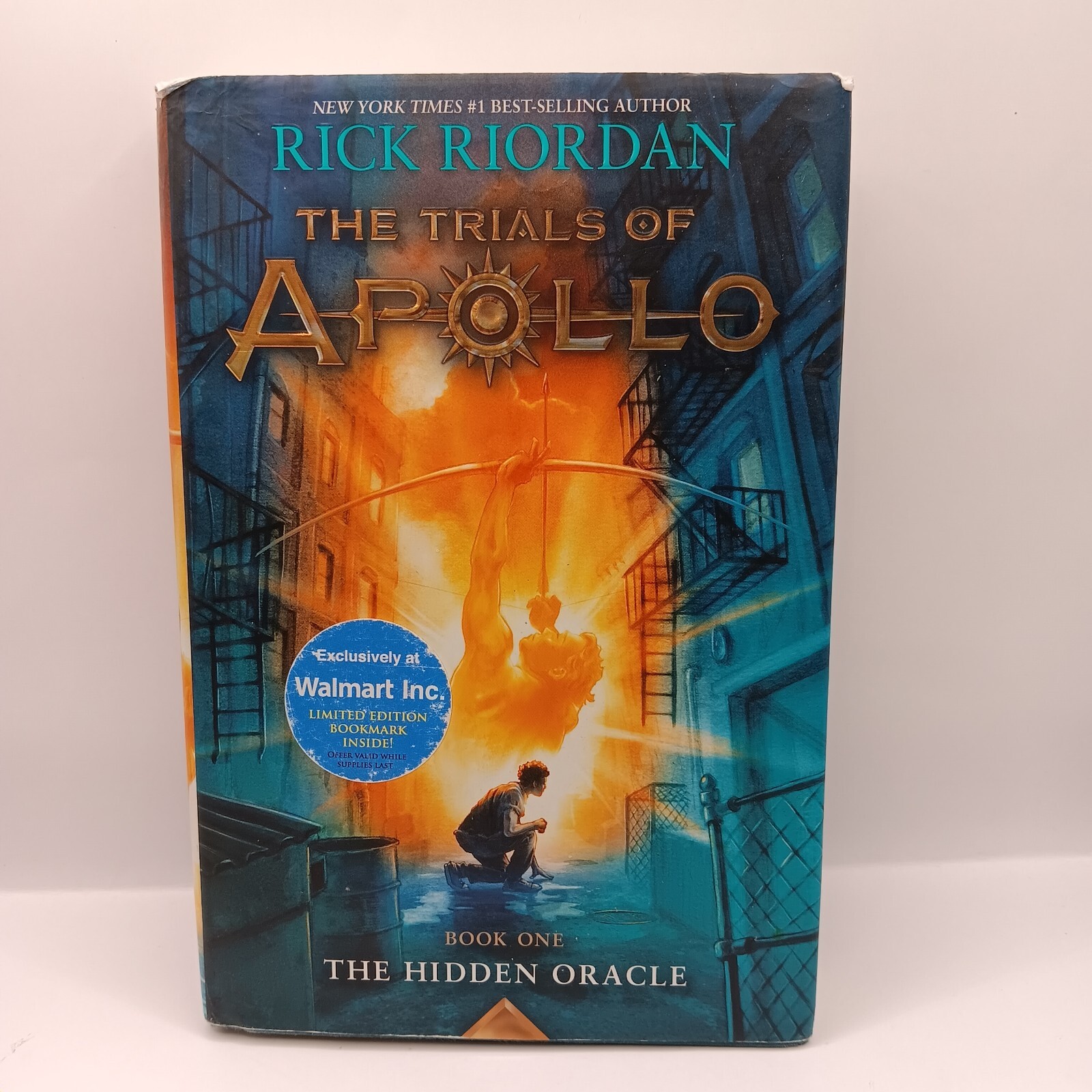 Rick Riordan The Hidden Oracle: The Trials of Apollo Walmart Edition Book HB