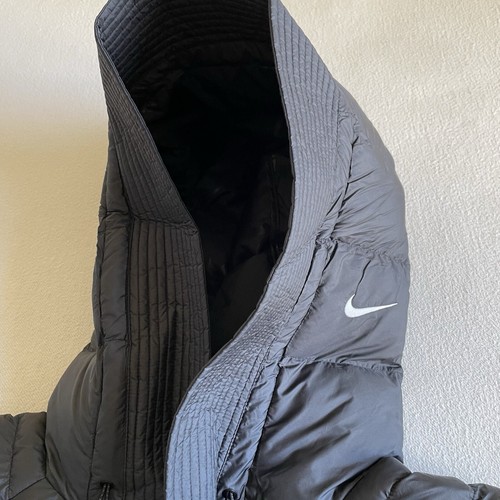 Nike Sportswear Women XXL Swoosh Puffer PrimaLoft Therma Fit Jacket Black - Picture 10 of 14
