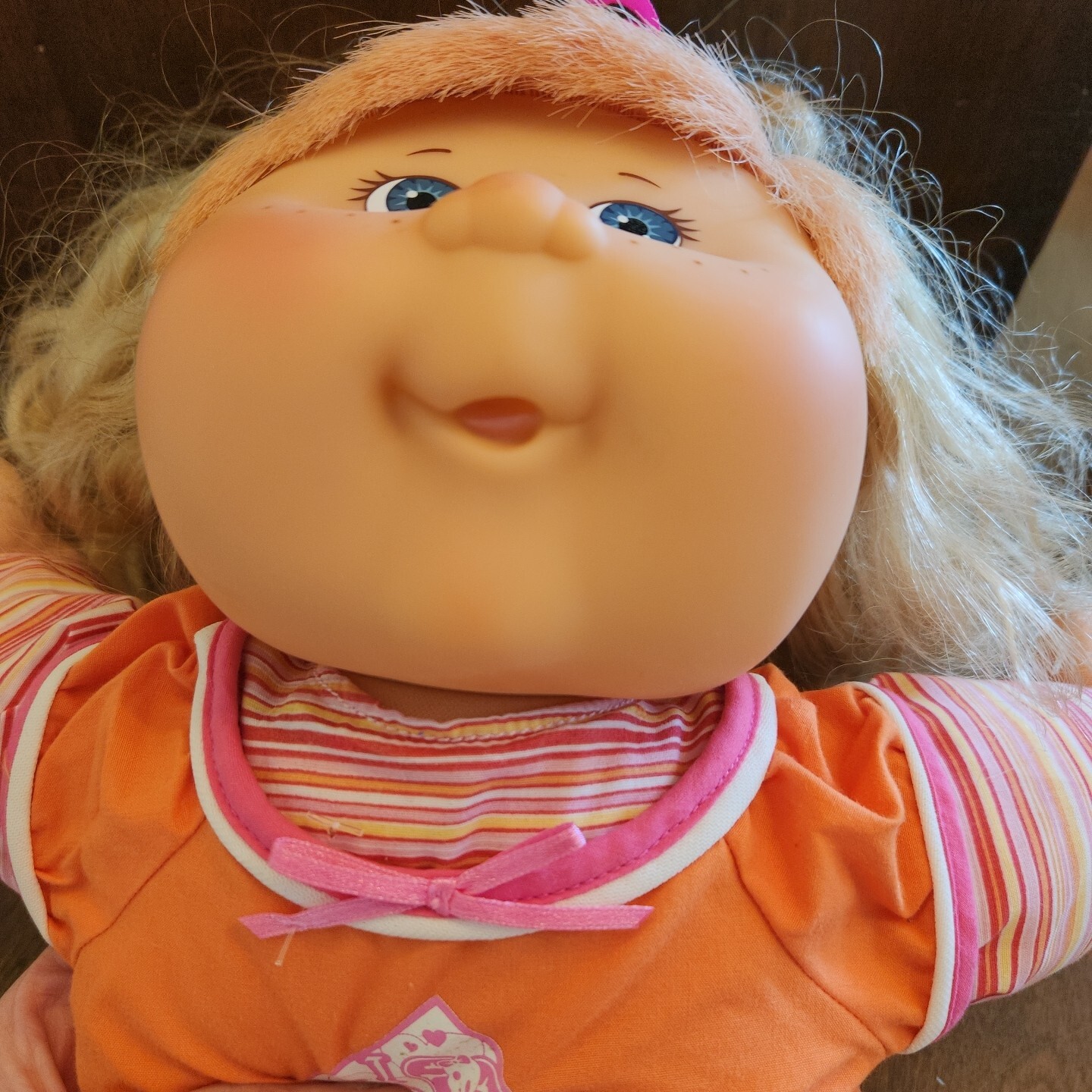 CABBAGE PATCH KID PLAY ALONG MAGIC TOUCH COLOR Corn SILK Hair Doll