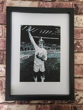 Leeds united Legend Alan Clarke "Sniffer" Pop Art Tribute Football Picture