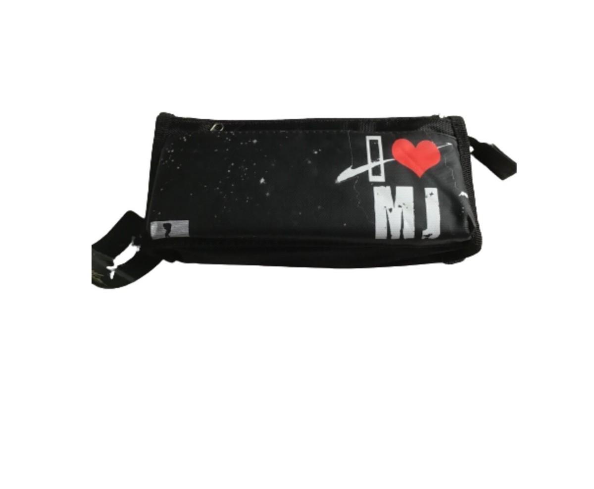 Michael Jackson Pigna School I ❤️ Michael Pencil Zippered Case w