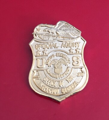 Pin Special Agent Social Security Administration Office Of The Inspection Genera