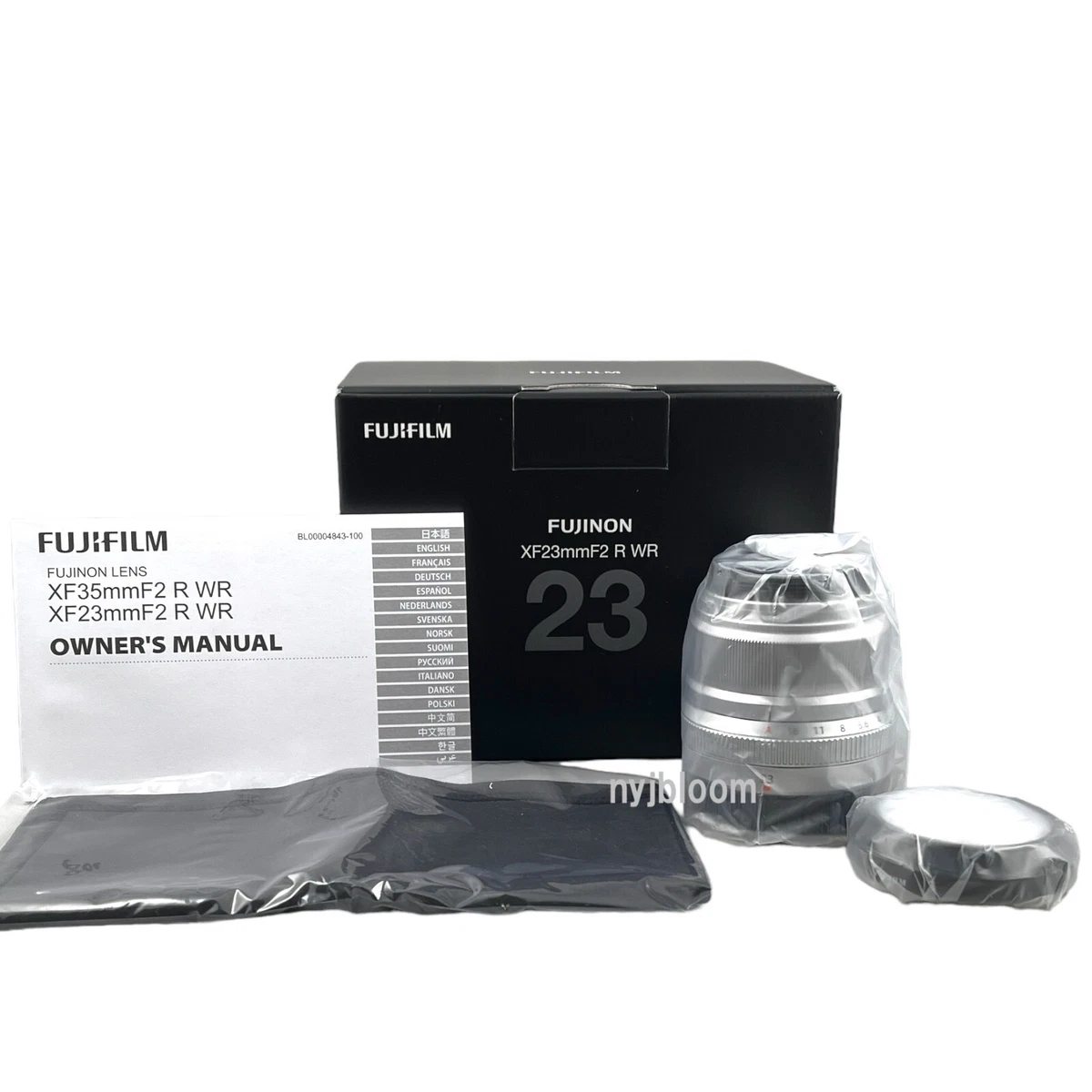 New FUJIFILM XF 23mm f/2 R WR Lens - SILVER - FUJI | eBay