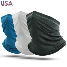 Neck Gaiter Bandana Face Mask Cooler UV Sun Protection Cooling Gator Head Shield