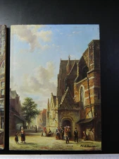 2 x Paintings Cornelius de Bruin Netherlands 1870-1940)