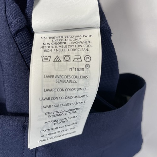 $128 NUOVO RLX RALPH LAUREN elasticizzato plissettato performance corto golf blu navy XL X-Large - Foto 15 di 20