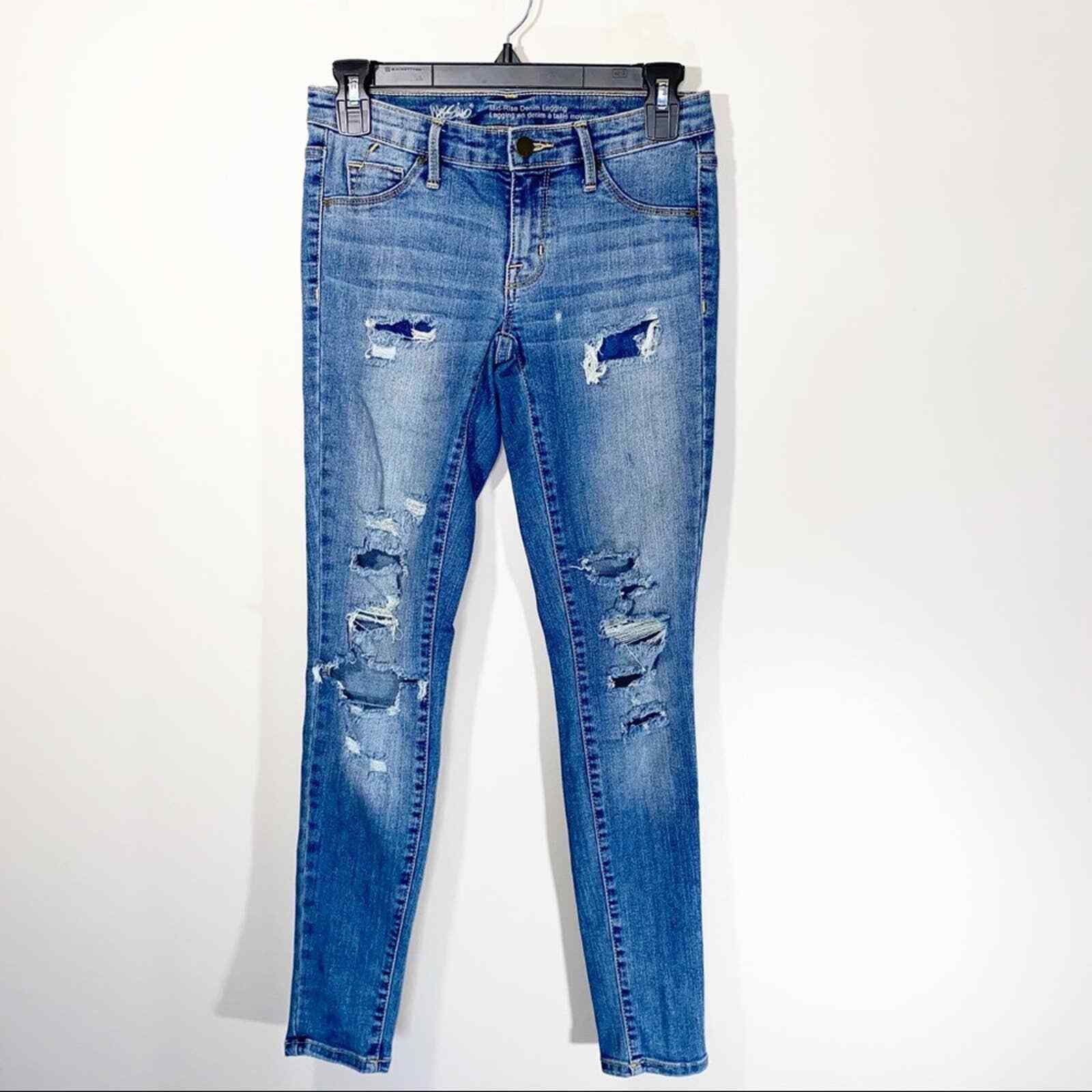 Купить Mossimo Mid-Rise Denim Legging 