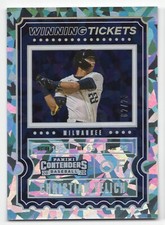 2020 Panini Contenders CHRISTIAN YELISH #WT-10 Winning Ticket Cracked Ice SP /23