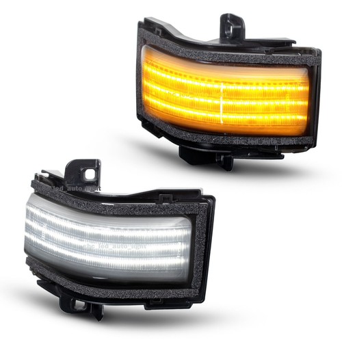 Switchback Dynamic LED Towing Mirror Turn Signal Lights For Ford F-250 2017-2022 - Picture 6 of 7