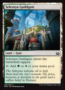 Selesnya Guildgate x4 - Modern Masters 2017 - NM-Mint, English - Modern Masters