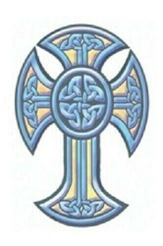 Realistic Celtic Tattoo Fake Irish Temporary Pro Film Tatts Tinsley Transfers - Picture 3 of 4