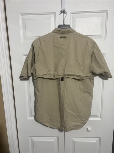Remington Mens Shirt Outdoor Padded Shoulder Rifle Shooting Medium 38-40 Vented - Picture 2 of 5
